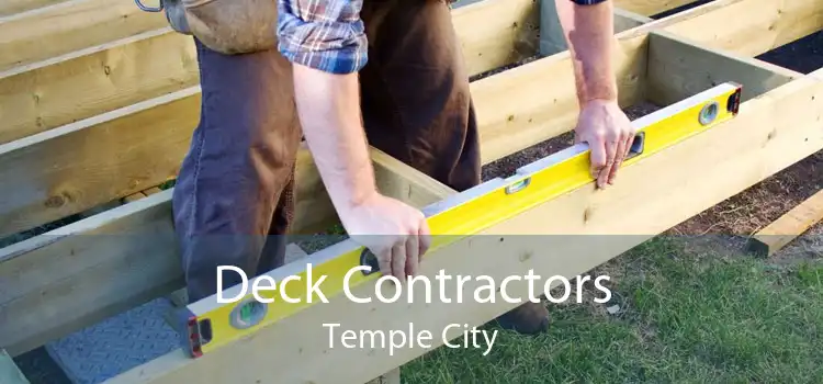 Deck Contractors Temple City