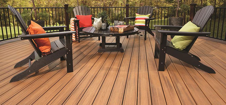 Black TREX Decking in Temple City, CA